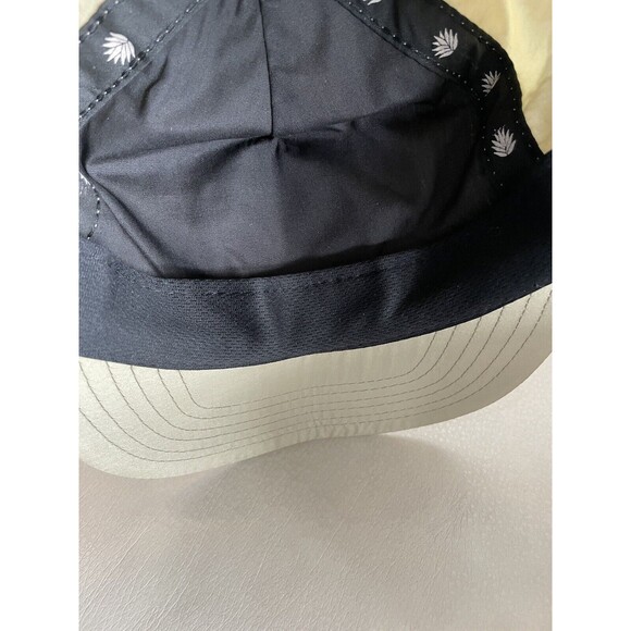 Sendero Provisions Co Keepin It Reel Beige Teal Nylon Snapback Adjustable Hat - Picture 7 of 7